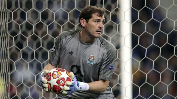 El portero madrileño Iker Casillas - Sputnik Mundo