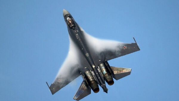Caza Su-35 (archivo) - Sputnik Mundo