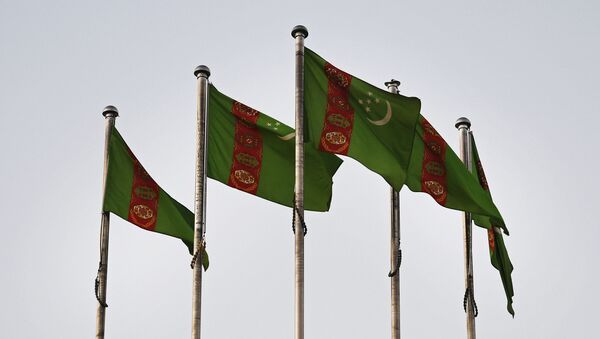 Bandera de Turkmenistán - Sputnik Mundo