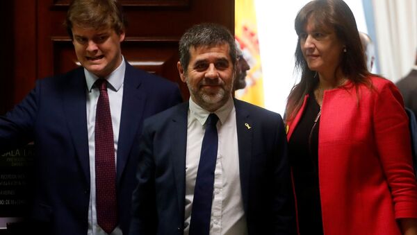 Jordi Sànchez, el preso independentista catalán - Sputnik Mundo