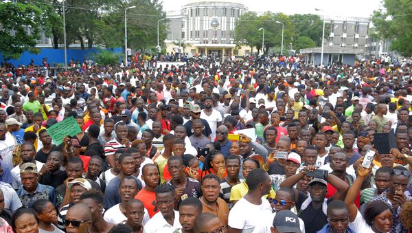 Protestas en Liberia  - Sputnik Mundo