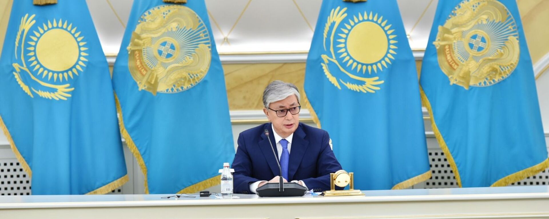El presidente de Kazajistán, Kasim-Yomart Tokáev - Sputnik Mundo, 1920, 15.06.2022