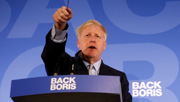 Boris Johnson, el excanciller británico - Sputnik Mundo