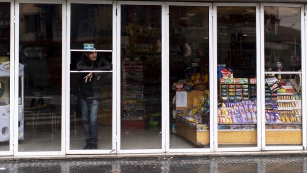 Una tienda en Argentina sin luz durante el apagón del 16 de junio - Sputnik Mundo
