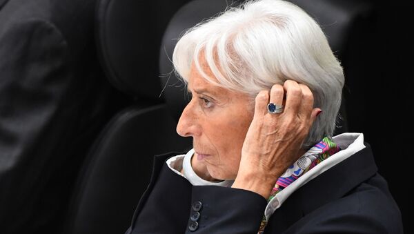 La directora gerente del Fondo Monetario Internacional (FMI), Christine Lagarde - Sputnik Mundo