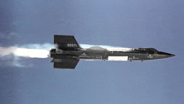 El X-15, un avión espacial de EEUU - Sputnik Mundo