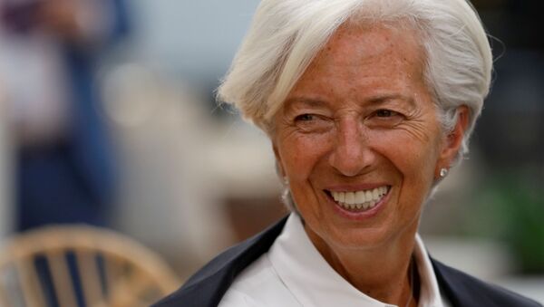 Christine Lagarde, directora gerente del FMI  - Sputnik Mundo