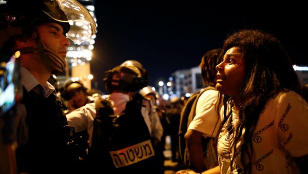 Protestas por la muerte de un joven etíope en Israel - Sputnik Mundo