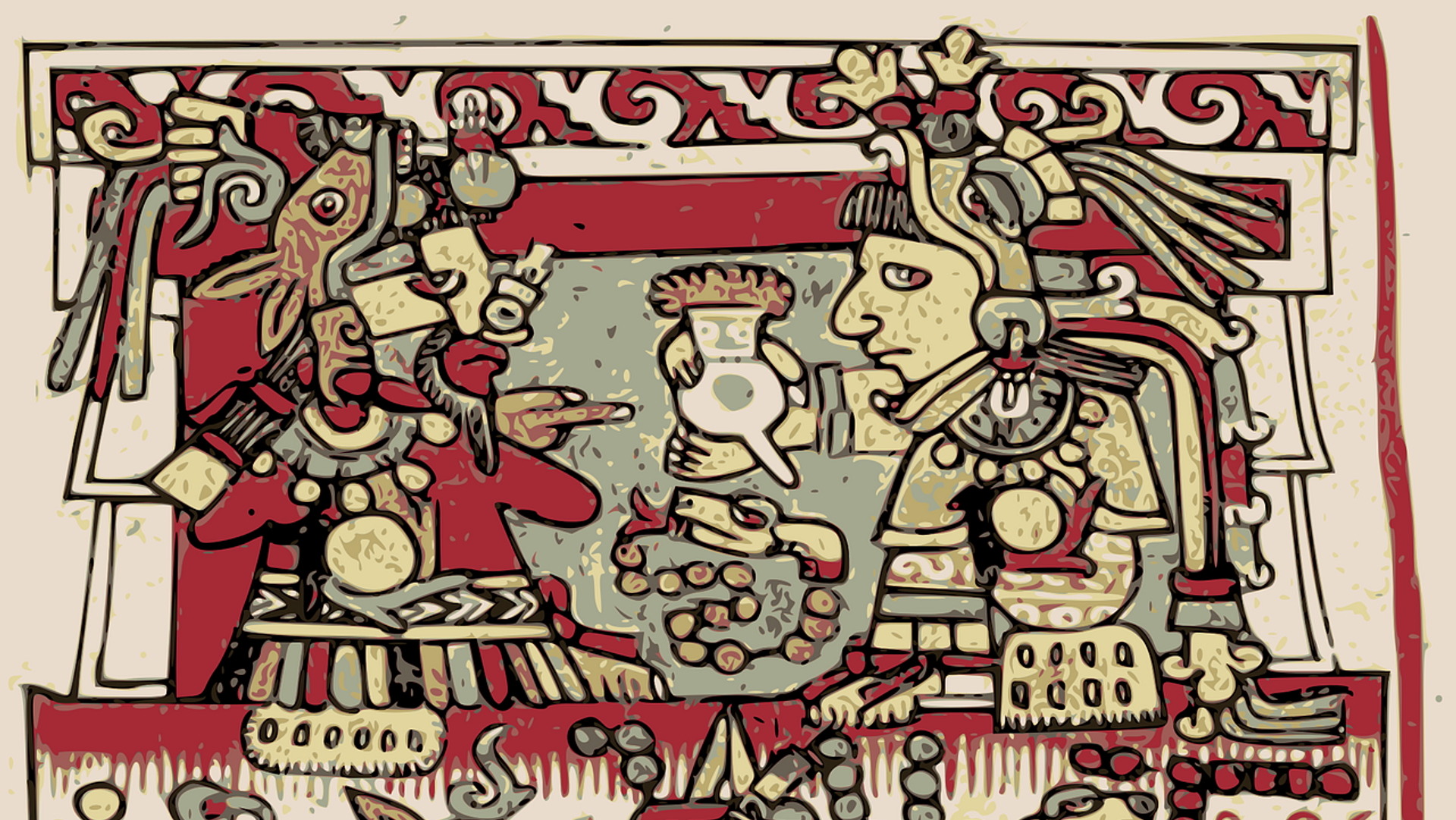 Un dibujo azteca - Sputnik Mundo, 1920, 12.08.2021