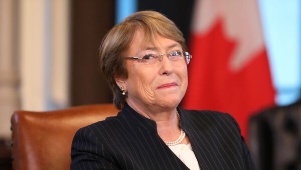 Michelle Bachelet, la Alta Comisionada de las Naciones Unidas para los Derechos Humanos - Sputnik Mundo