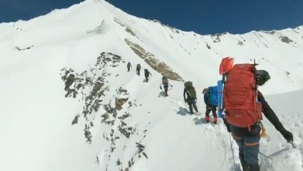 Grupo de alpinistas fallecidos en el Himalaya - Sputnik Mundo