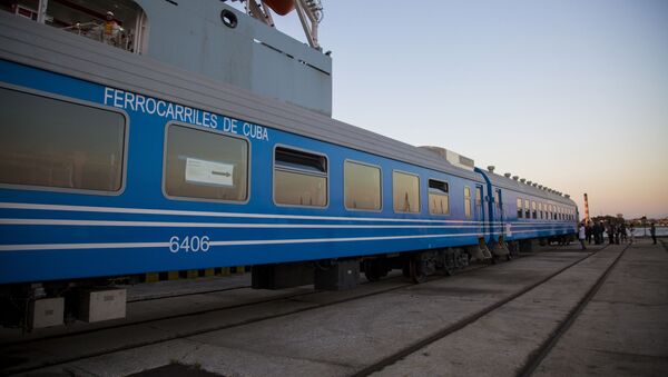 Los coches chinos que van a modernizar el ferrocarril cubano - Sputnik Mundo