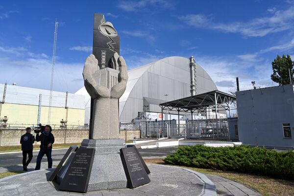 Así es el nuevo sarcófago de la central nuclear de Chernóbil - Sputnik Mundo