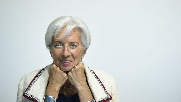 La directora gerente del Fondo Monetario Internacional (FMI), Christine Lagarde - Sputnik Mundo