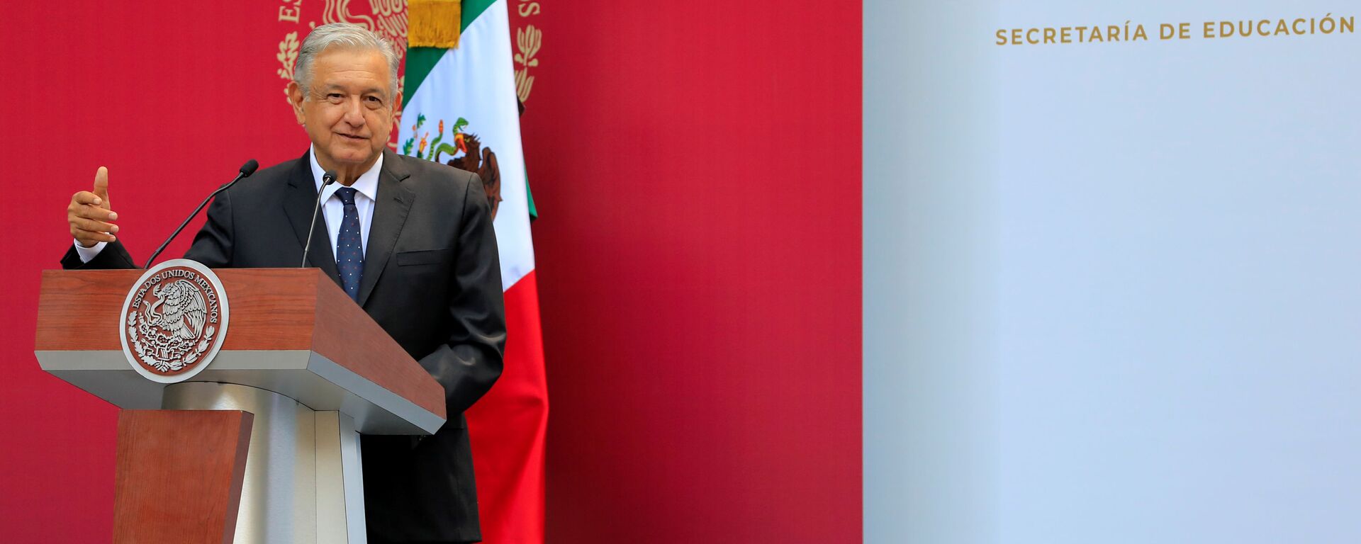 Andrés Manuel López Obrador, presidente de México - Sputnik Mundo, 1920, 18.07.2019