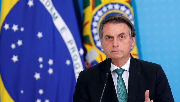 Presidente de Brasil, Jair Bolsonaro - Sputnik Mundo