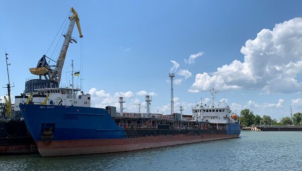 El petrolero ruso NEYMA, detenido por el Servicio de Seguridad de Ucrania - Sputnik Mundo