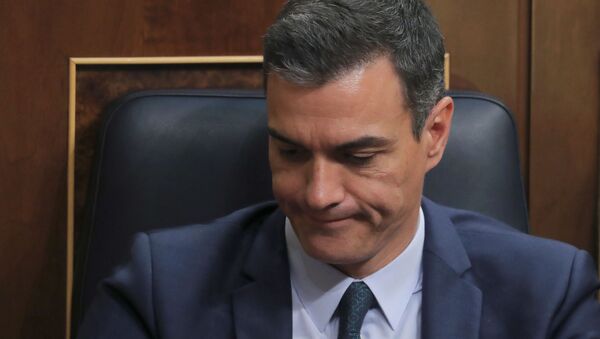 Pedro Sánchez, líder del PSOE  - Sputnik Mundo