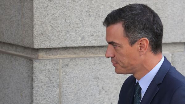 Pedro Sánchez, líder del PSOE  - Sputnik Mundo