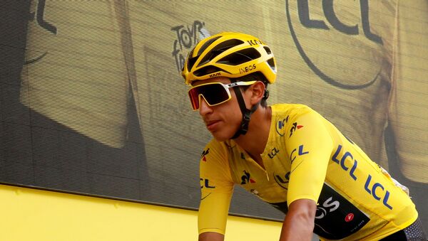 Egan Bernal, ciclista colombiano - Sputnik Mundo