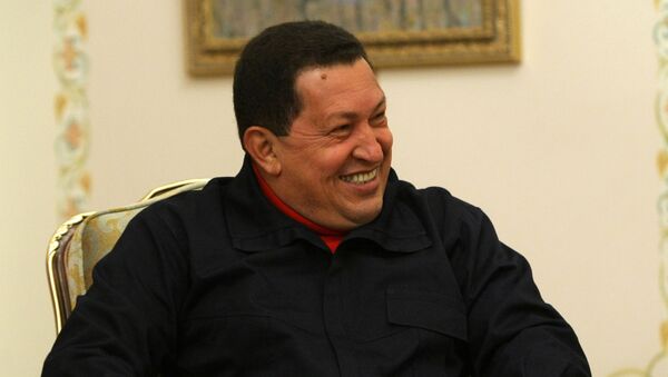 Hugo Chávez, expresidente de Venezuela, durante su visita a Rusia en 2010 - Sputnik Mundo