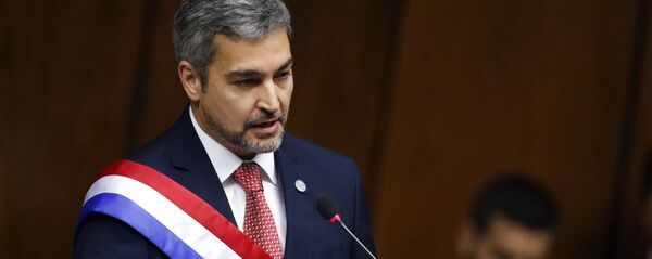 Mario Abdo Benítez, presidente de Paraguay Mario Abdo Benítez, presidente de Paraguay - Sputnik Mundo