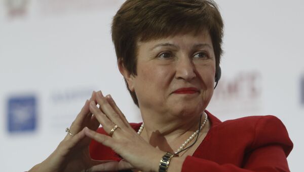 La economista búlgara Kristalina Georgieva - Sputnik Mundo