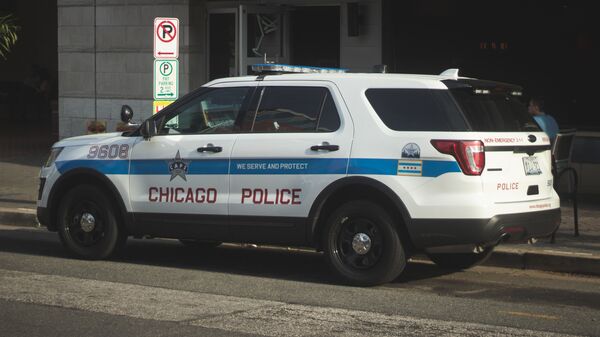 Coche de la Policía de Chicago, EEUU - Sputnik Mundo