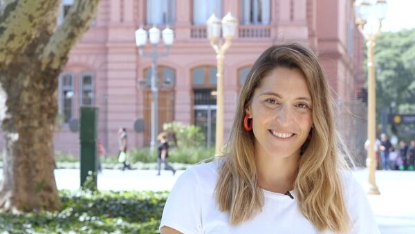 Manuela Castañeira es la única mujer candidata a la presidencia de Argentina - Sputnik Mundo