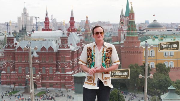 El cineasta estadounidense Quentin Tarantino en Moscú - Sputnik Mundo