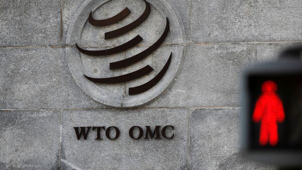 Logo de la Organización Mundial de Comercio (OMC) - Sputnik Mundo