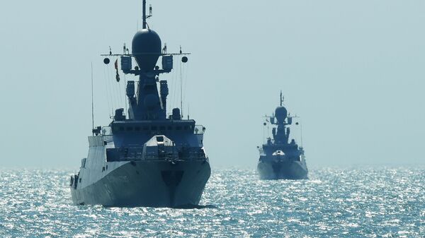 Corbetas ligeras de la Armada de Rusia (archivo) - Sputnik Mundo