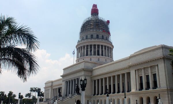 Cúpula del Capitolio habanero descorre velos después de ser restaurada con ayuda de Rusia Cúpula del Capitolio habanero descorre velos después de ser restaurada con ayuda de Rusia - Sputnik Mundo