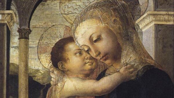 La 'Virgen de la galería', obra del Sandro Botticelli  - Sputnik Mundo