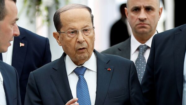 Michel Aoun, el presidente del Líbano - Sputnik Mundo