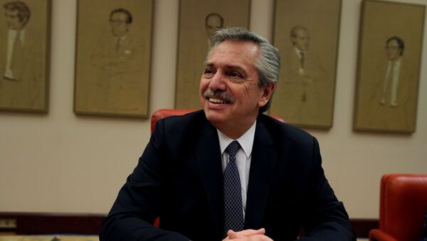 Alberto Fernández, líder de la oposición en Argentina - Sputnik Mundo