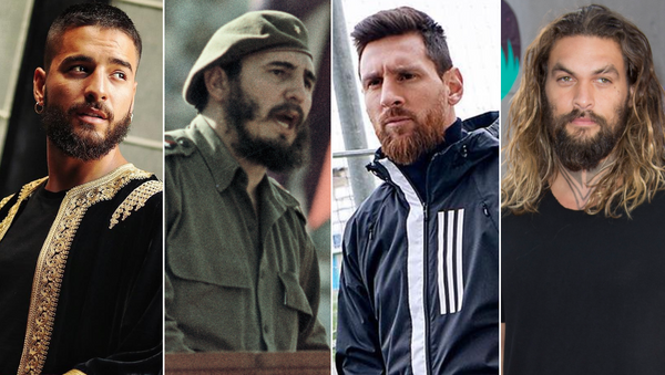 Maluma, Fidel Castro, Leo Messi y Jason Momoa - Sputnik Mundo