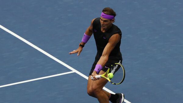 Rafael Nadal en la final de US Open 2019 - Sputnik Mundo