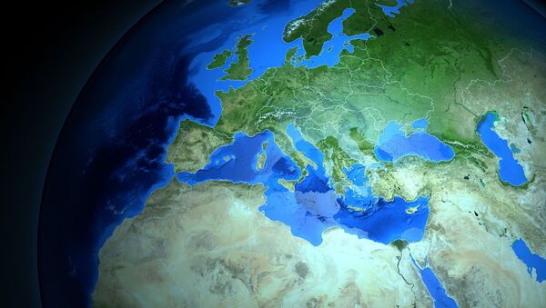 Mapa de Europa - Sputnik Mundo