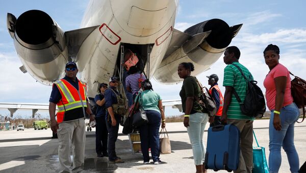 Evacuacion en Bahamas - Sputnik Mundo