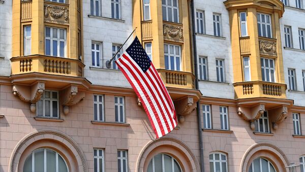 La Embajada de EEUU en Moscú - Sputnik Mundo