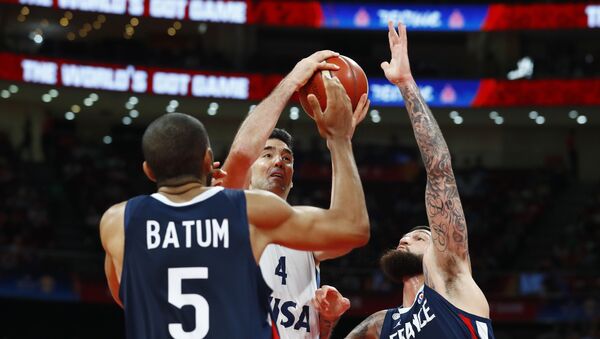 Argentina contra Francia en el Mundial de Baloncesto en China - Sputnik Mundo