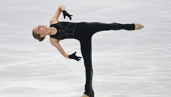 La patinadora Aleksandra Trúsova - Sputnik Mundo