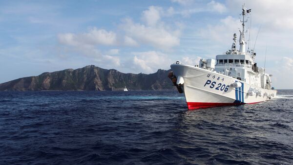 La Guardia Costera de Japón cerca de islas Senkaku (Diaoyu) - Sputnik Mundo