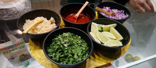 Los alimentos mexicanos en la feria alimentaria internacional WorldFood en Moscú Los alimentos mexicanos en la feria alimentaria internacional WorldFood en Moscú - Sputnik Mundo