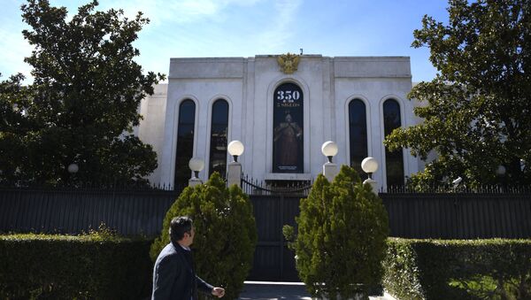 La embajada de Rusia en Madrid - Sputnik Mundo