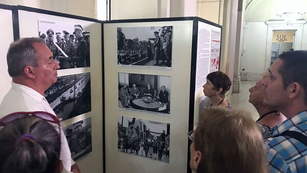 Exposición fotográfica en la Habana dedicada al 80 aniversario del inicio de la II Guerra Mundial - Sputnik Mundo