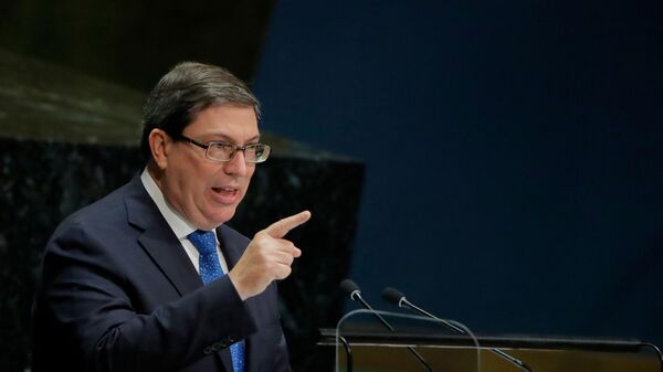 Bruno Rodríguez Parrilla, ministro de Exteriores de Cuba (archivo) - Sputnik Mundo