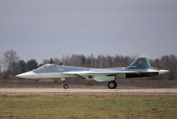 Los diferentes colores del caza Su-57 ruso (fotos) Los diferentes colores del caza Su-57 ruso (fotos) - Sputnik Mundo