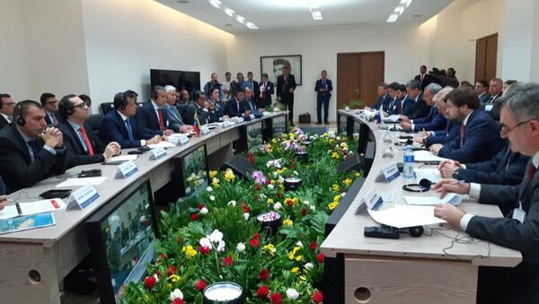 La reunión de la Comisión Intergubernamental de Alto Nivel Rusia-Venezuela en Caracas - Sputnik Mundo